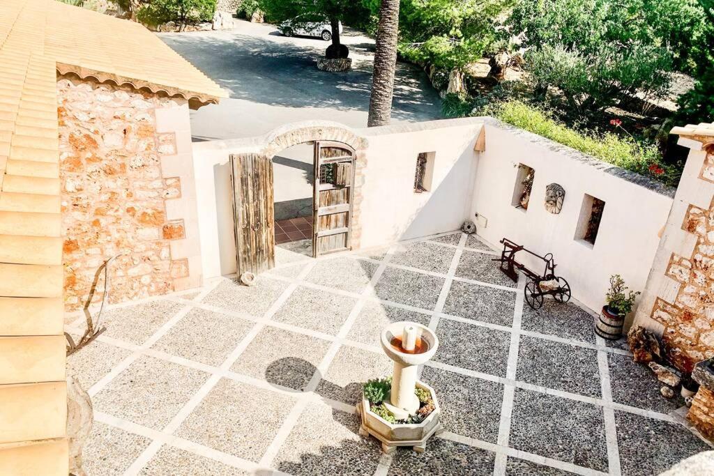 Es Castell De Ca N'Alou De Ses Cases Noves S'Horta Exterior foto