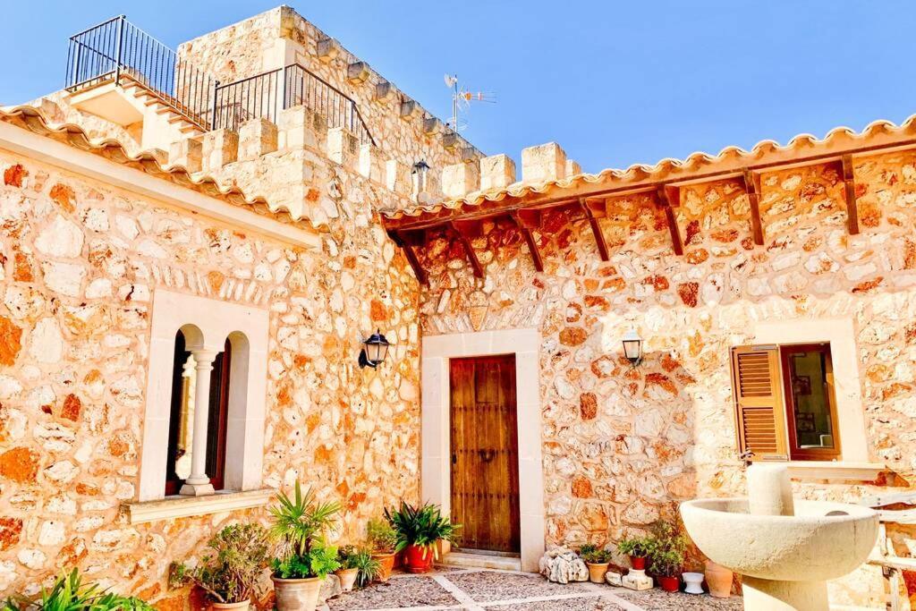 Es Castell De Ca N'Alou De Ses Cases Noves S'Horta Exterior foto